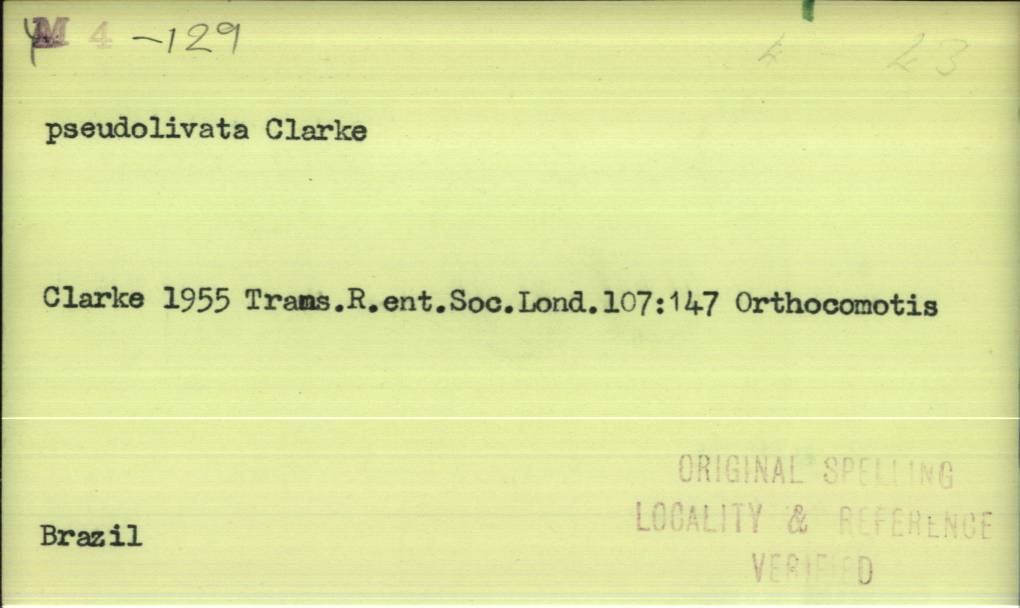 front of card